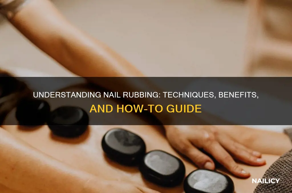 what is nail rubbing