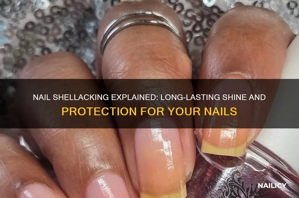what is nail shellacking