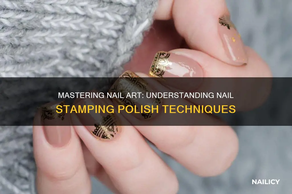 what is nail stamping polish