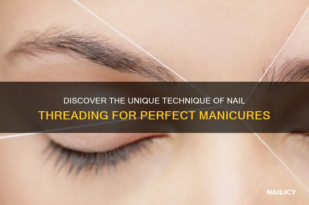 what is nail threading