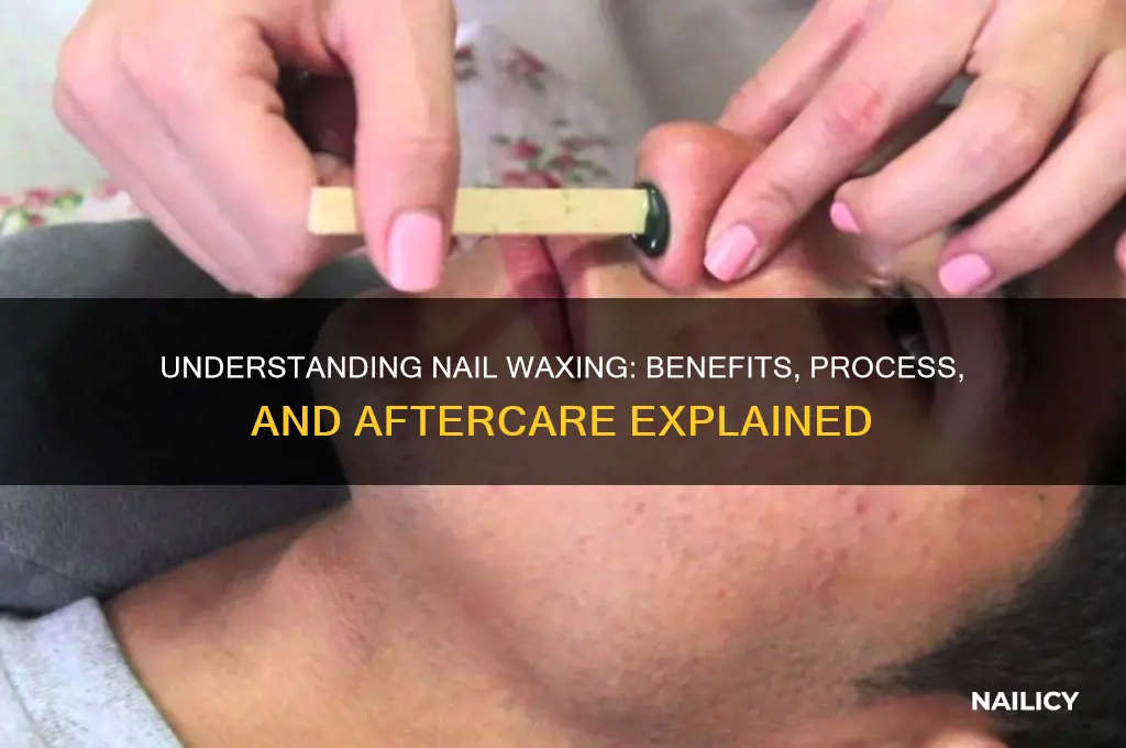 what is nail waxing
