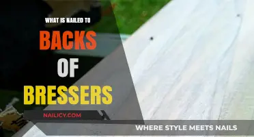 Unveiling the Mystery: What's Nailed to the Backs of Dressers?