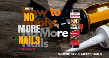 Discover No More Nails: The Ultimate Adhesive Solution for DIY Projects