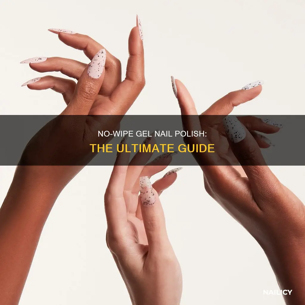 what is no wipe gel nail polish