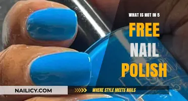 Understanding 5-Free Nail Polish: What Harmful Chemicals Are Excluded