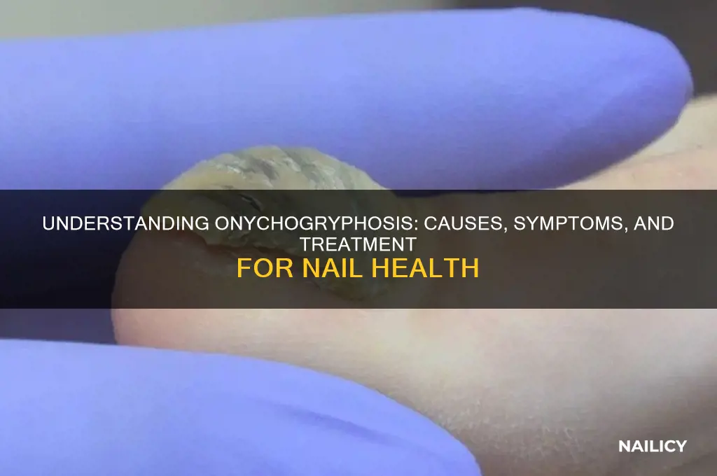 what is onychogryphosis in nails