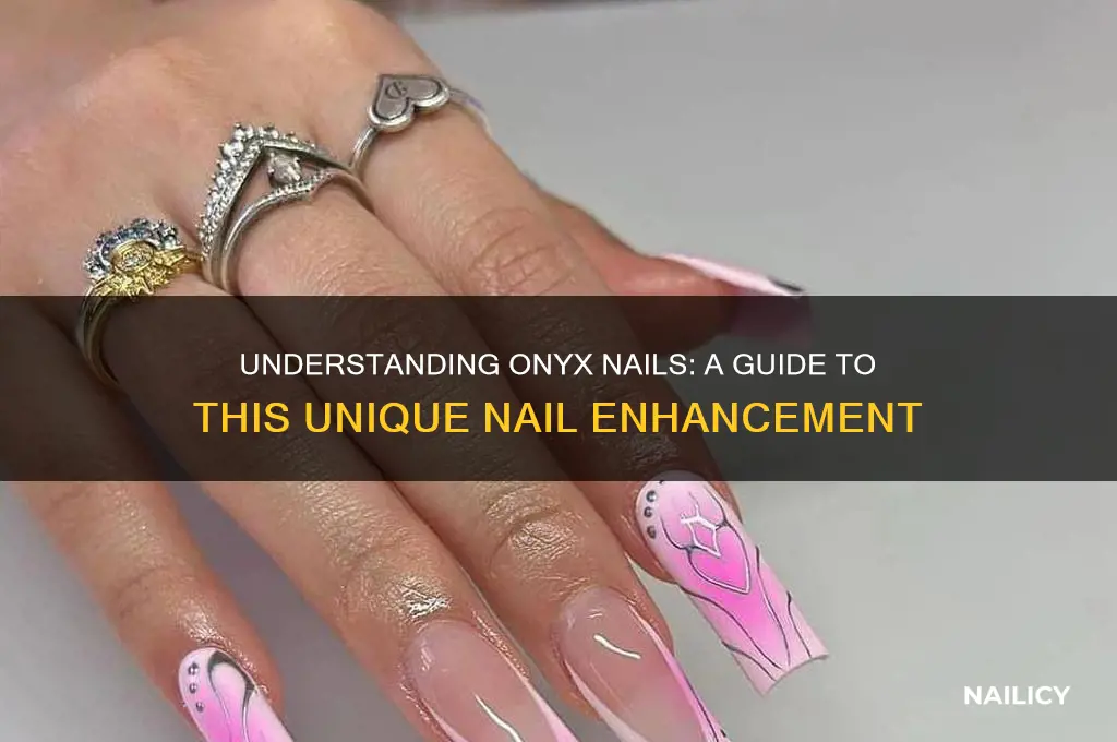 what is onyx in nails