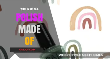 Unveiling the Ingredients: What's Inside OPI Nail Polish?