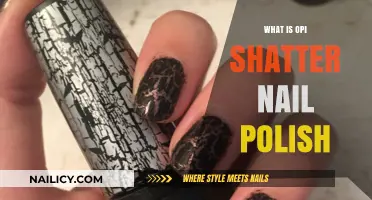 Discover the Unique Appeal of OPI Shatter Nail Polish
