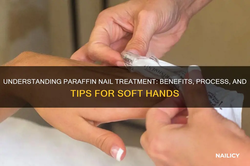 what is paraffin nail treatment