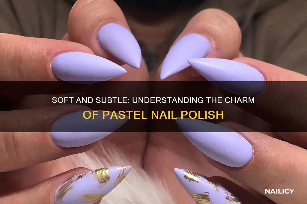 what is pastel nail polish