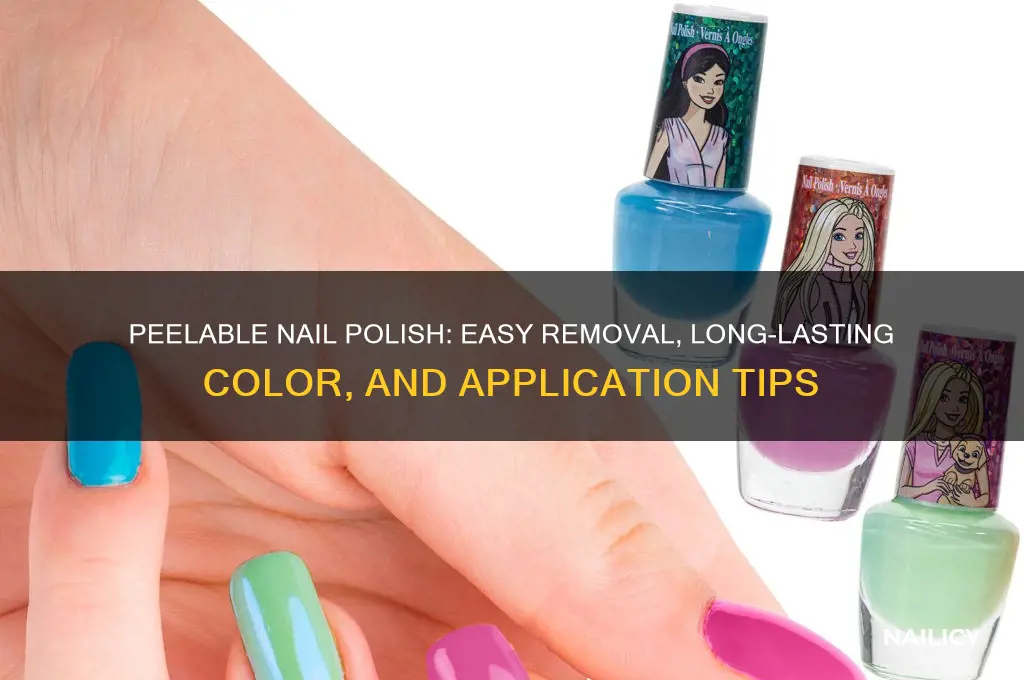 what is peelable nail polish