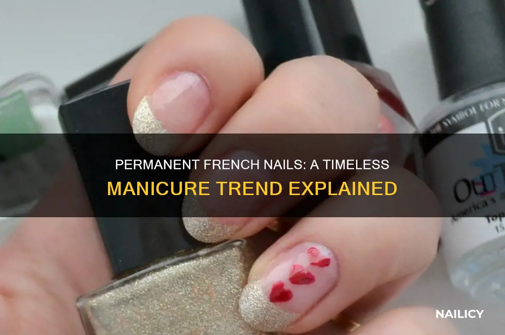 what is permanent french nails