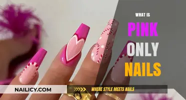 What is Pink Only Nails? A Trendy and Unique Nail Art Style