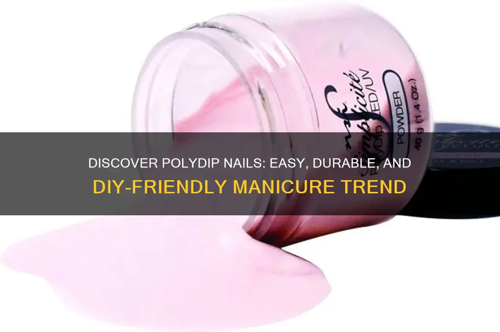 what is polydip nails