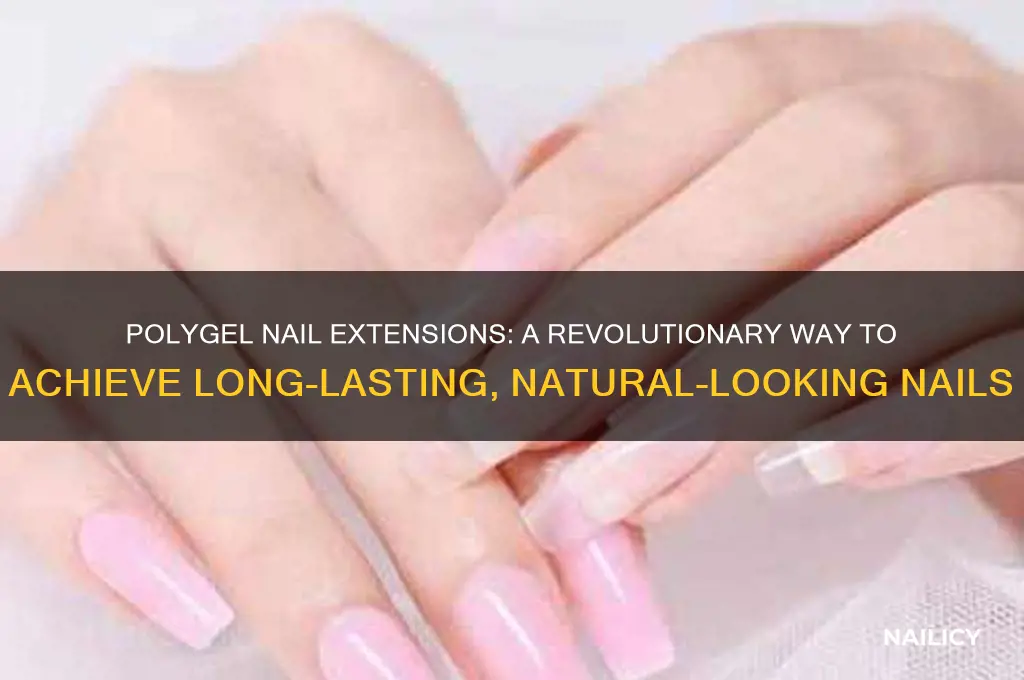 what is polygel nail extension