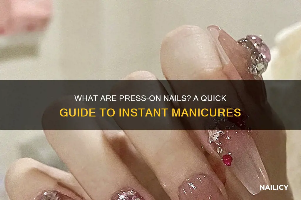 what is press on nail