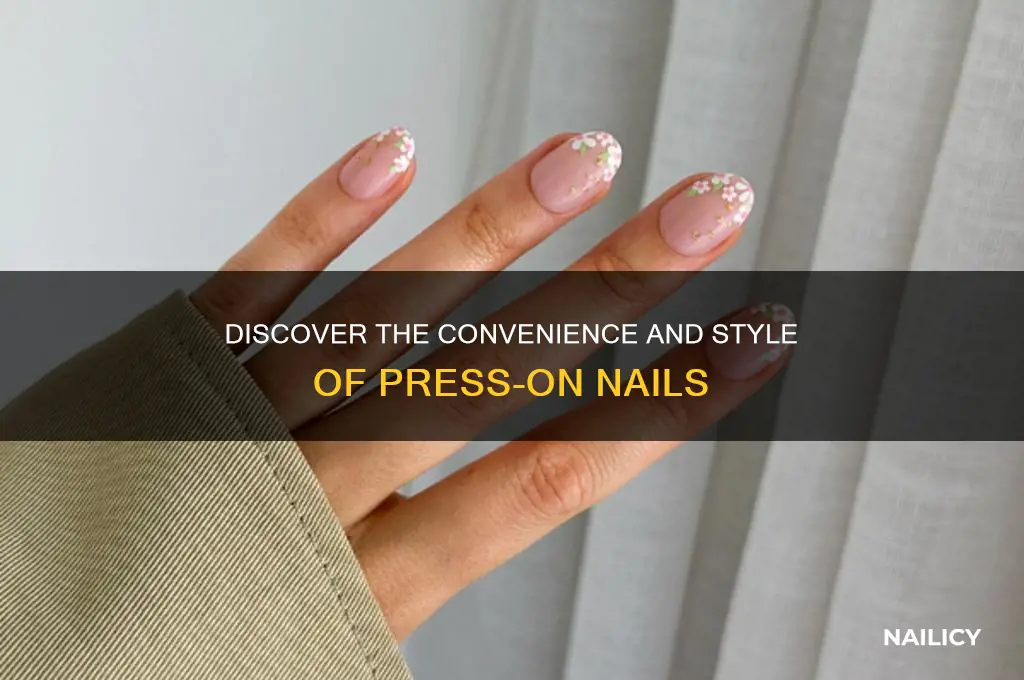 what is press on nails