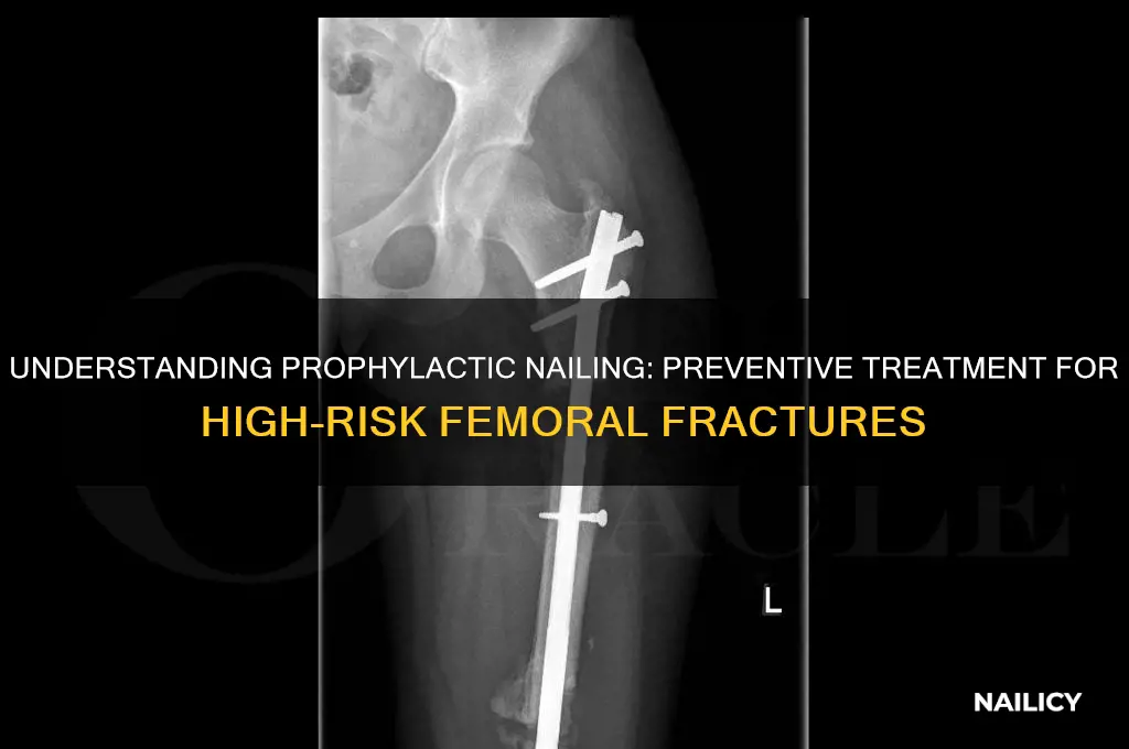 what is prophylactic nailing