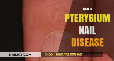 Understanding Pterygium Nail Disease: Causes, Symptoms, and Treatment Options