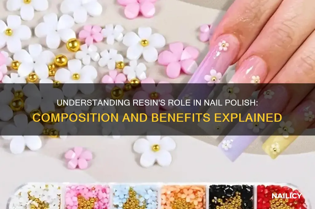 what is resin in nail polish