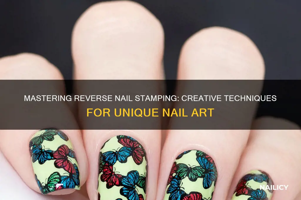 what is reverse nail stamping