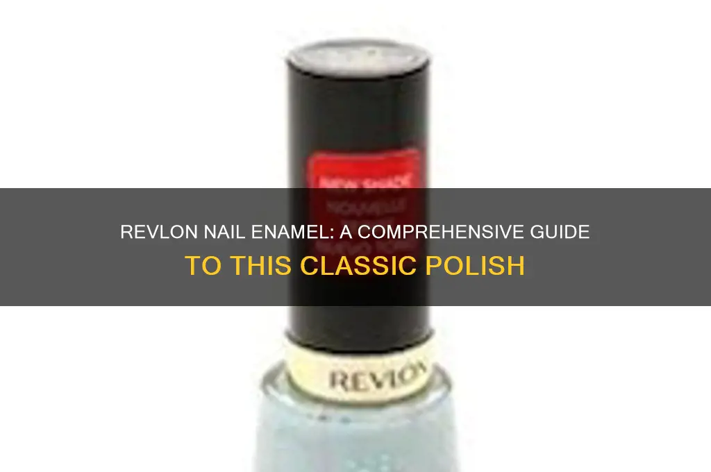 what is revlon nail enamel