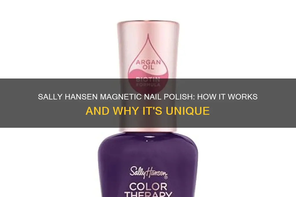 what is sally hansen magnetic nail polish