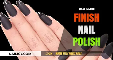 Understanding Satin Finish Nail Polish: A Guide to Its Unique Sheen