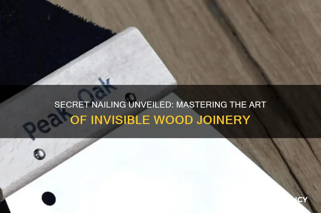 what is secret nailing
