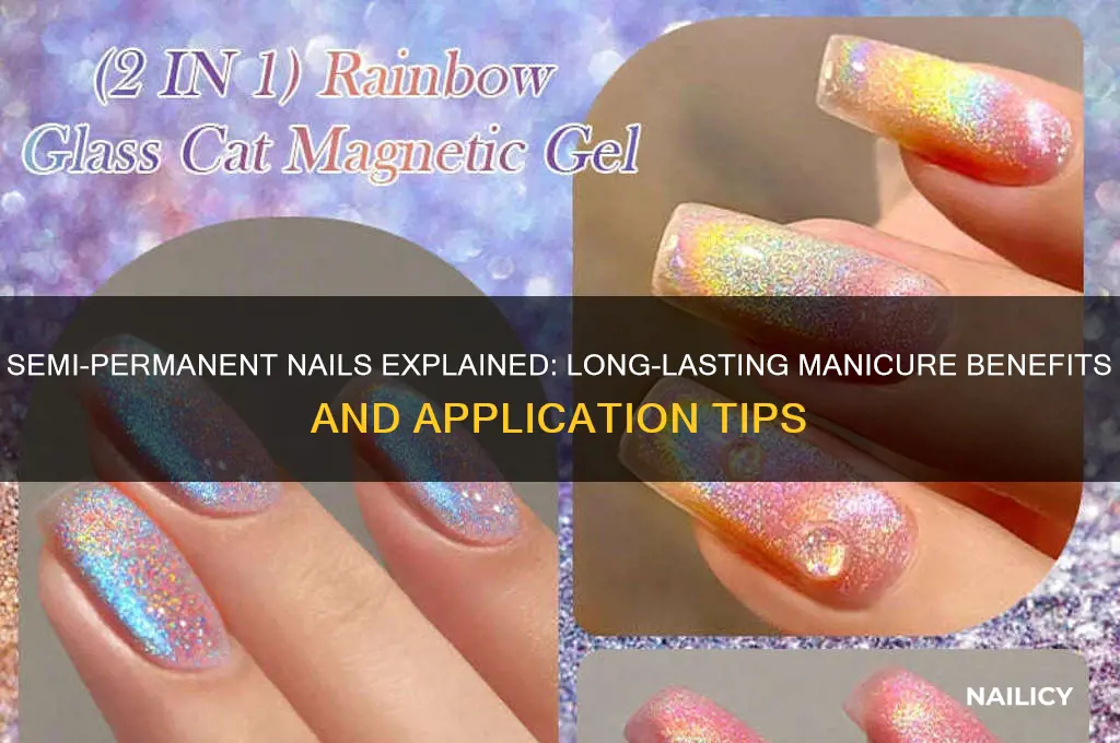 what is semi permanent nails