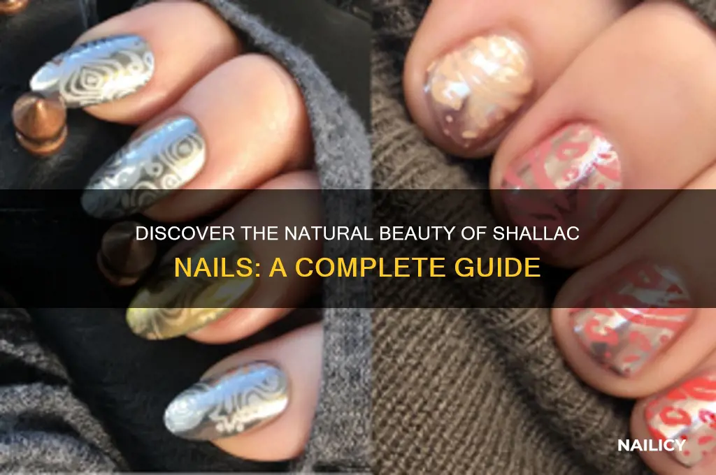 what is shallac nails