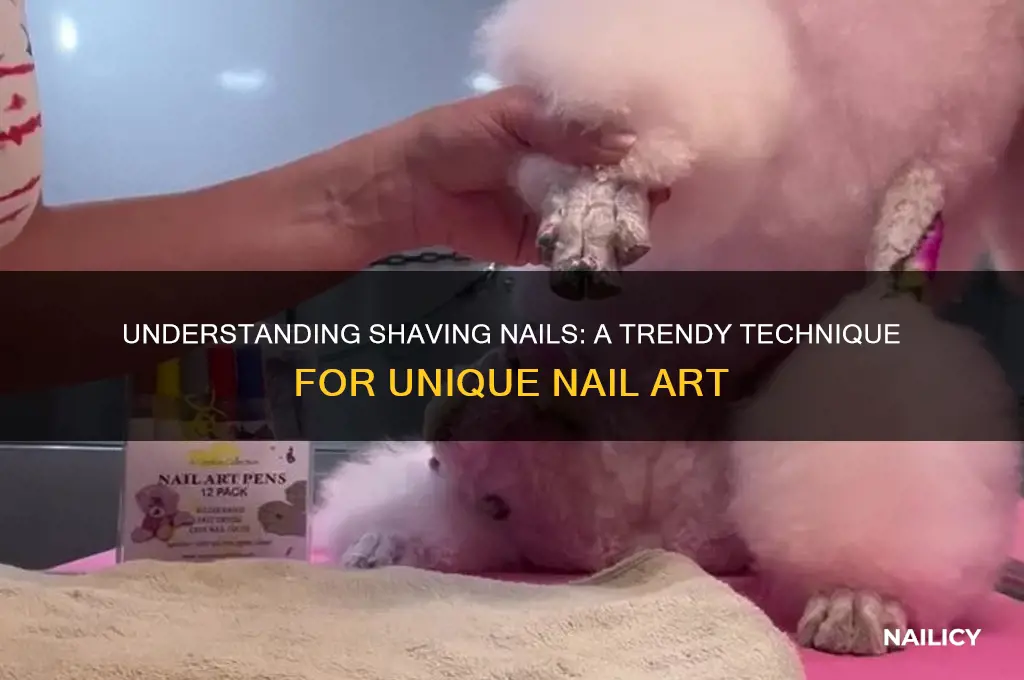 what is shaving nails