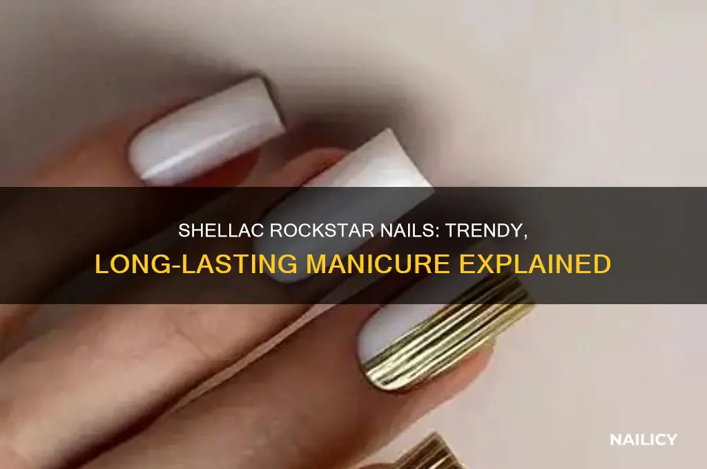 what is shellac rockstar nails