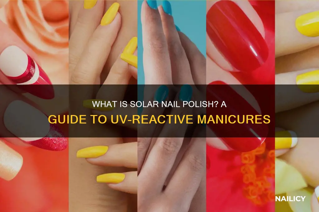 what is solar nail polish