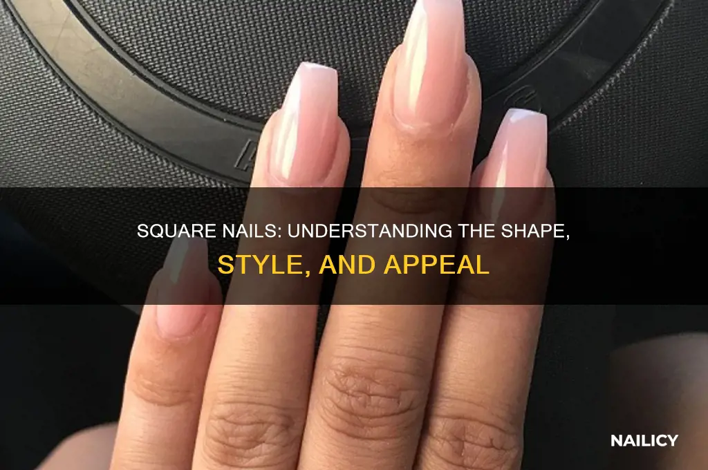 what is square nail