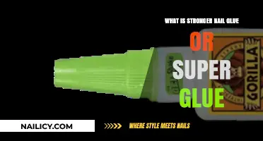 Nail Glue vs. Super Glue: Which Adhesive Holds Stronger?