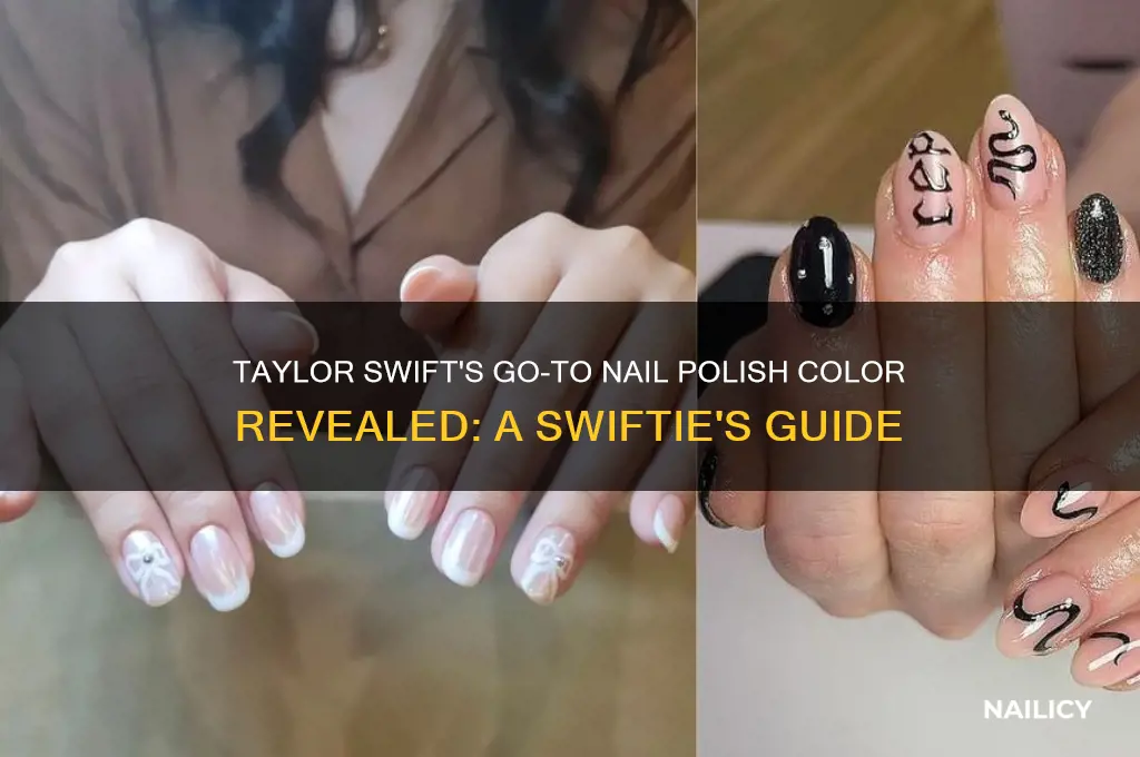 what is taylor swift favorite nail polish color