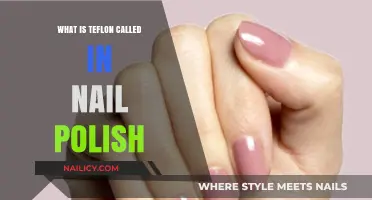 Teflon in Nail Polish: Unveiling the Secret Ingredient's Name