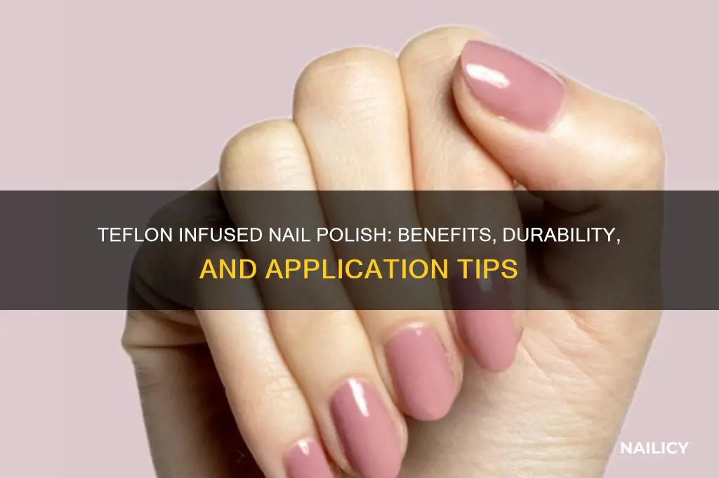 what is teflon infused nail polish