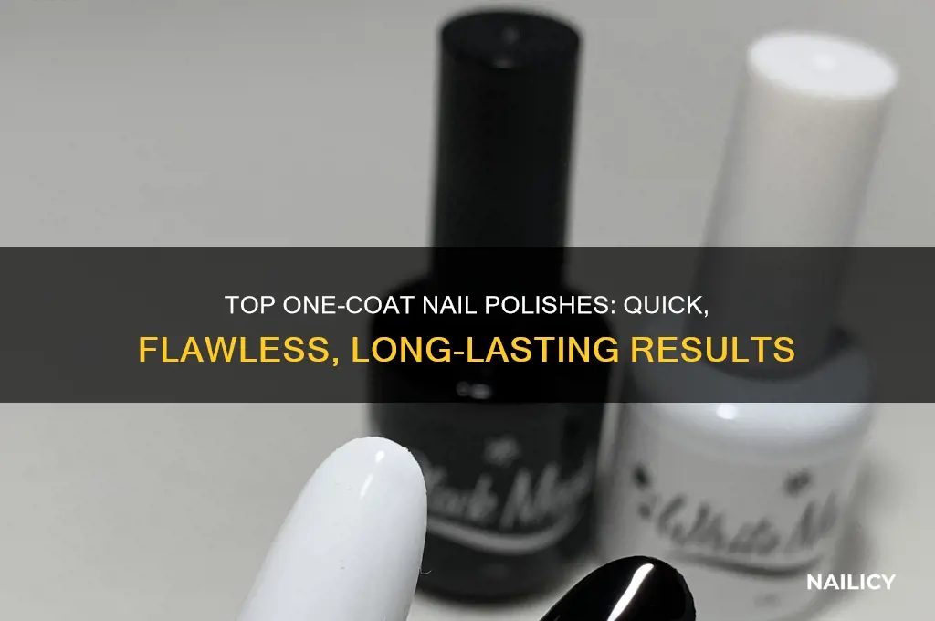 what is th ebest one coat lak nail polish
