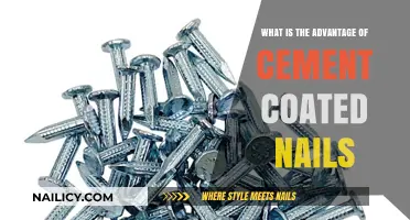 Cement Coated Nails: Enhanced Durability and Strength for Construction Projects