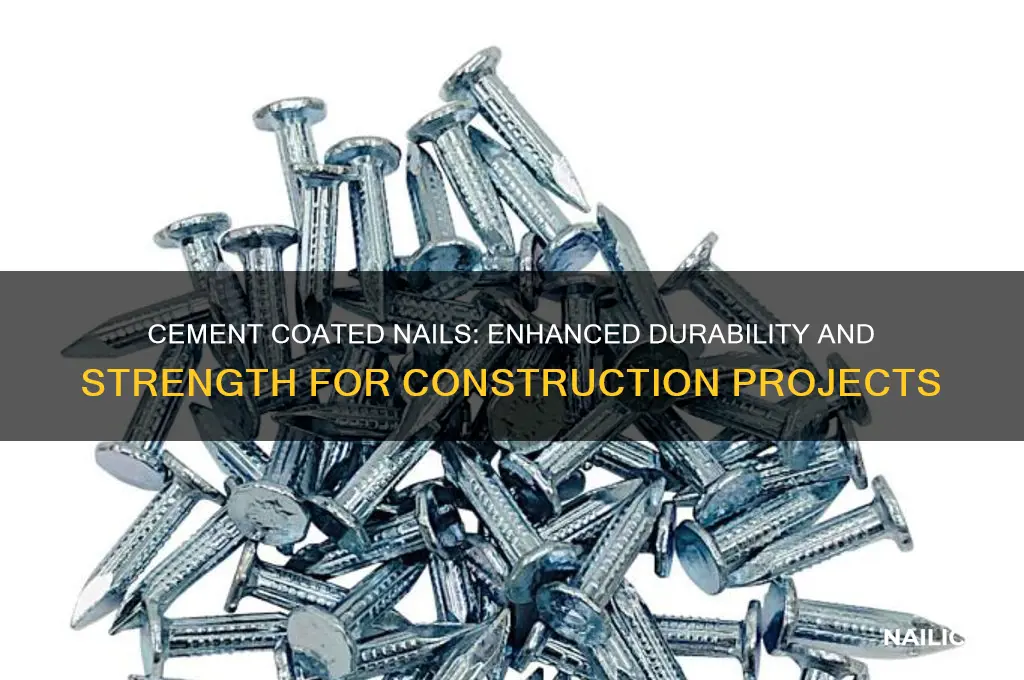 what is the advantage of cement coated nails