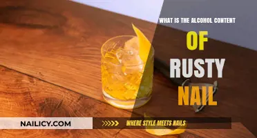 Rusty Nail Alcohol Content: Unveiling the Scotch and Drambuie Blend