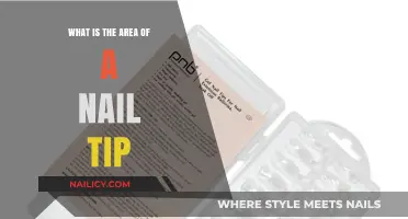 Exploring the Tiny Surface: Understanding the Area of a Nail Tip