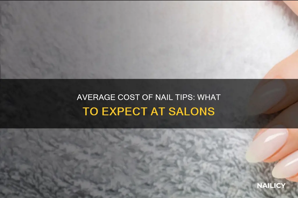 what is the average cost for nail tips