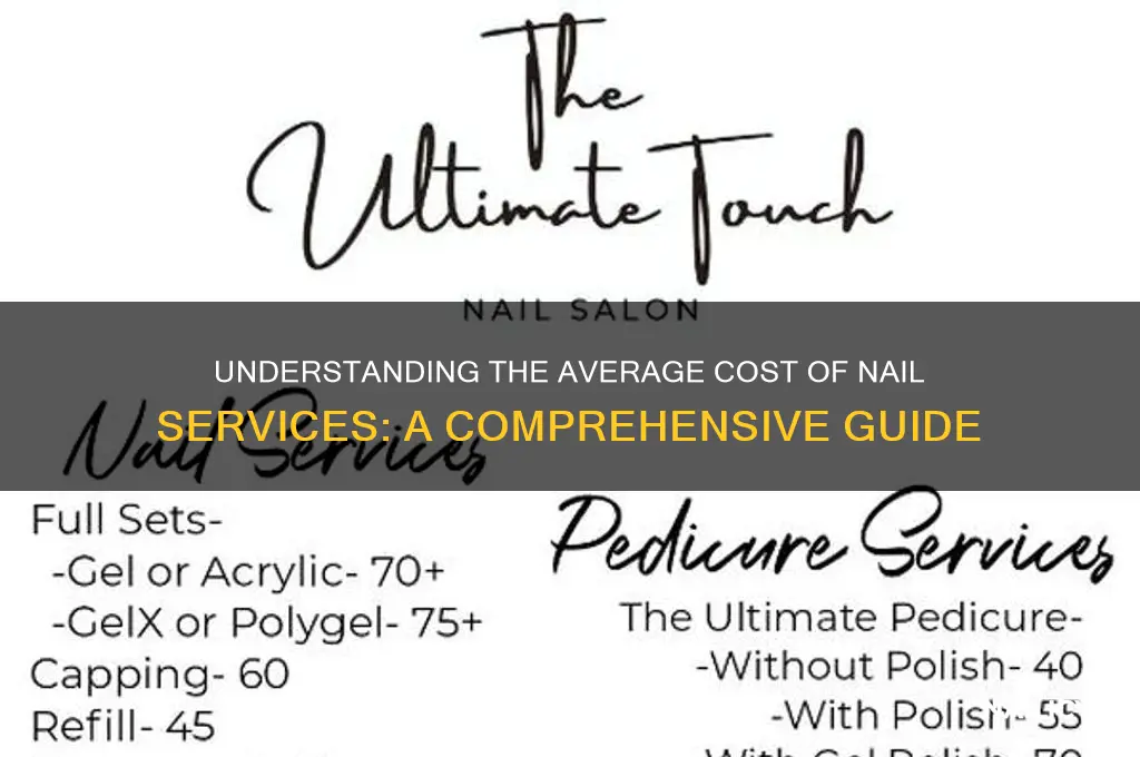 what is the average cost for nail
