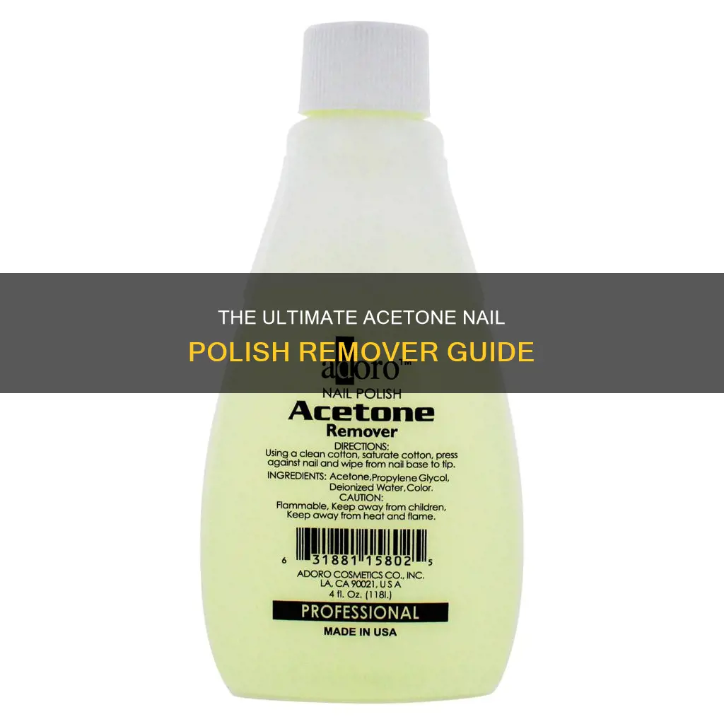 what is the best acetone nail polish remover