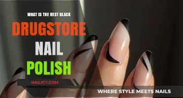 Top Black Drugstore Nail Polishes for Long-Lasting Shine and Durability
