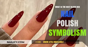 Blood Red Nail Polish: Unveiling the Bold Symbolism and Power